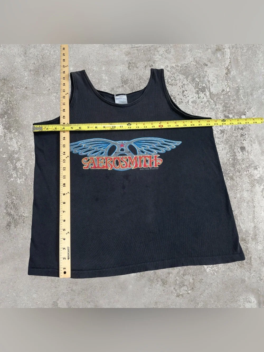 Vintage 1990 Aerosmith Band Tank Top